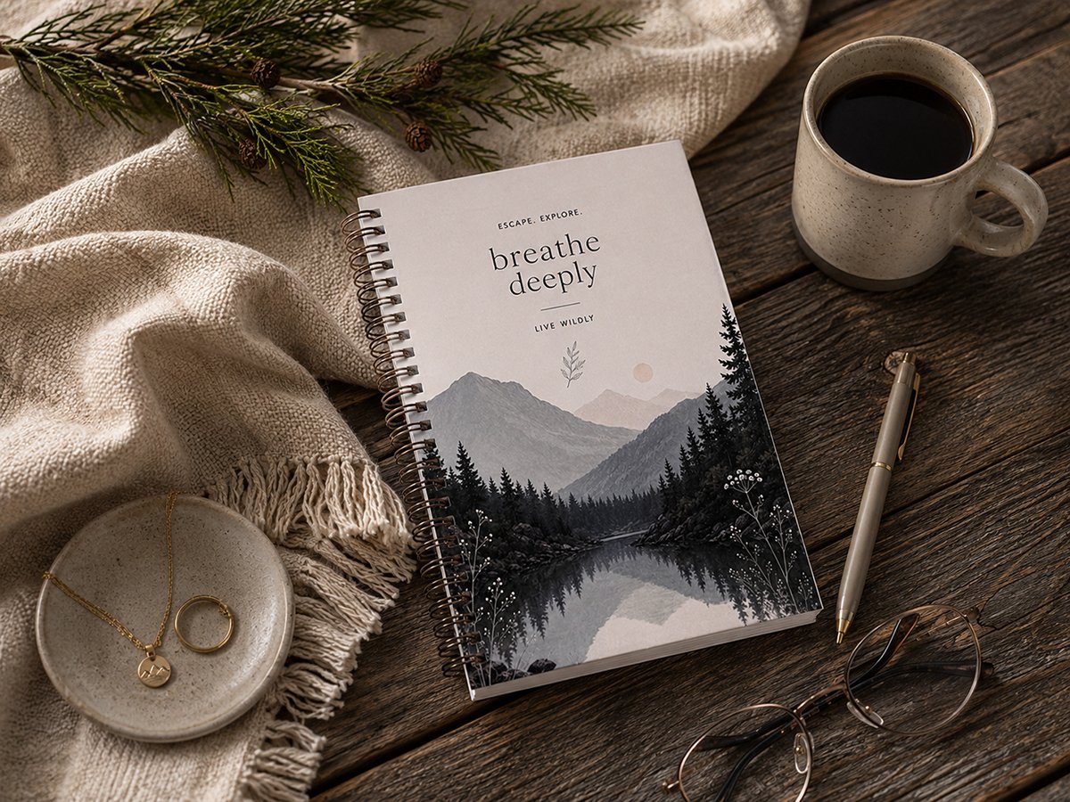 Breathe Deeply Notebook | Tahoe National Forest Journal - Image 6