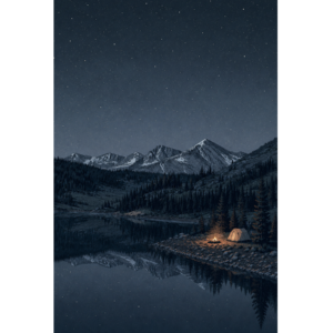 Campsite at Night