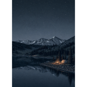 Campsite at Night