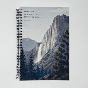Sunlit Falls Notebook